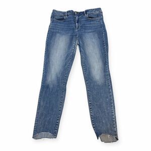 AMERICAN EAGLE AEO Women’s Blue Super Stretch X Hi-Rise Jegging Size 14 Long